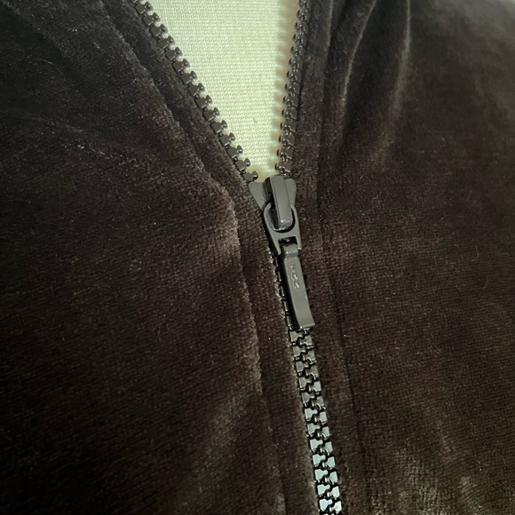 Vintage Prana Brown Velour Matching Track Suit Set - Picture 6 of 16